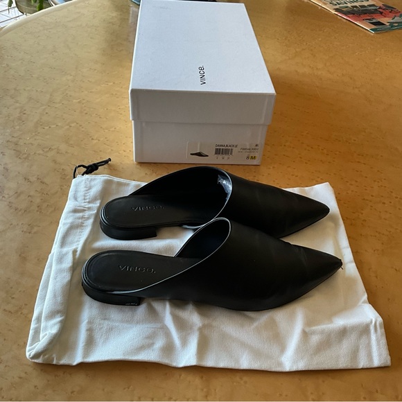 Vince pointed toe size 8 M mule - Picture 2 of 4